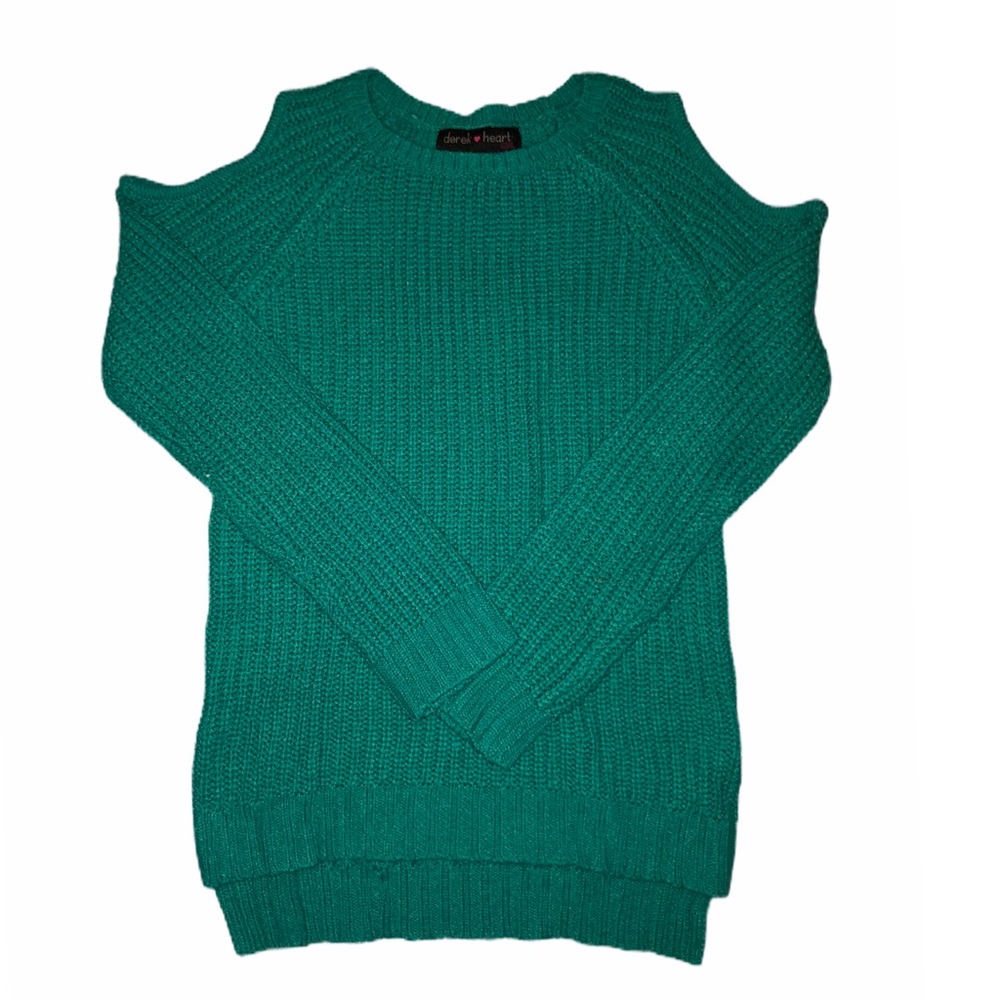 Derec Heart Knitted Longsleeve Sweater Size S